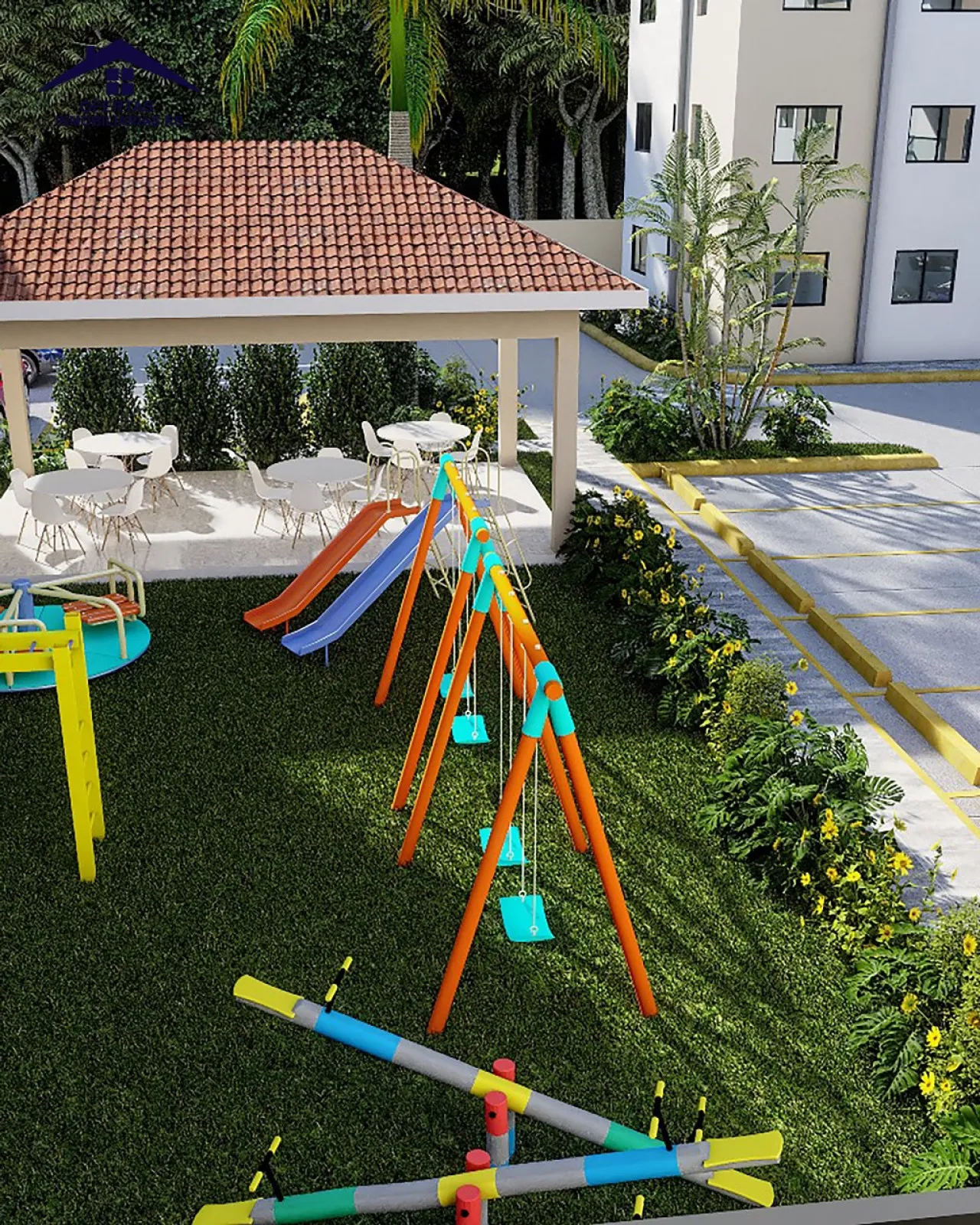 WITH ONLY 11 BUILDINGS AND 120 2 AND 3 BEDROOM APARTMENTS, WITH ITS LOW DENSITY AND ITS PRICE, IT IS A UNIQUE AND EXCLUSIVE PROJECT IN THE EASTERN AREA