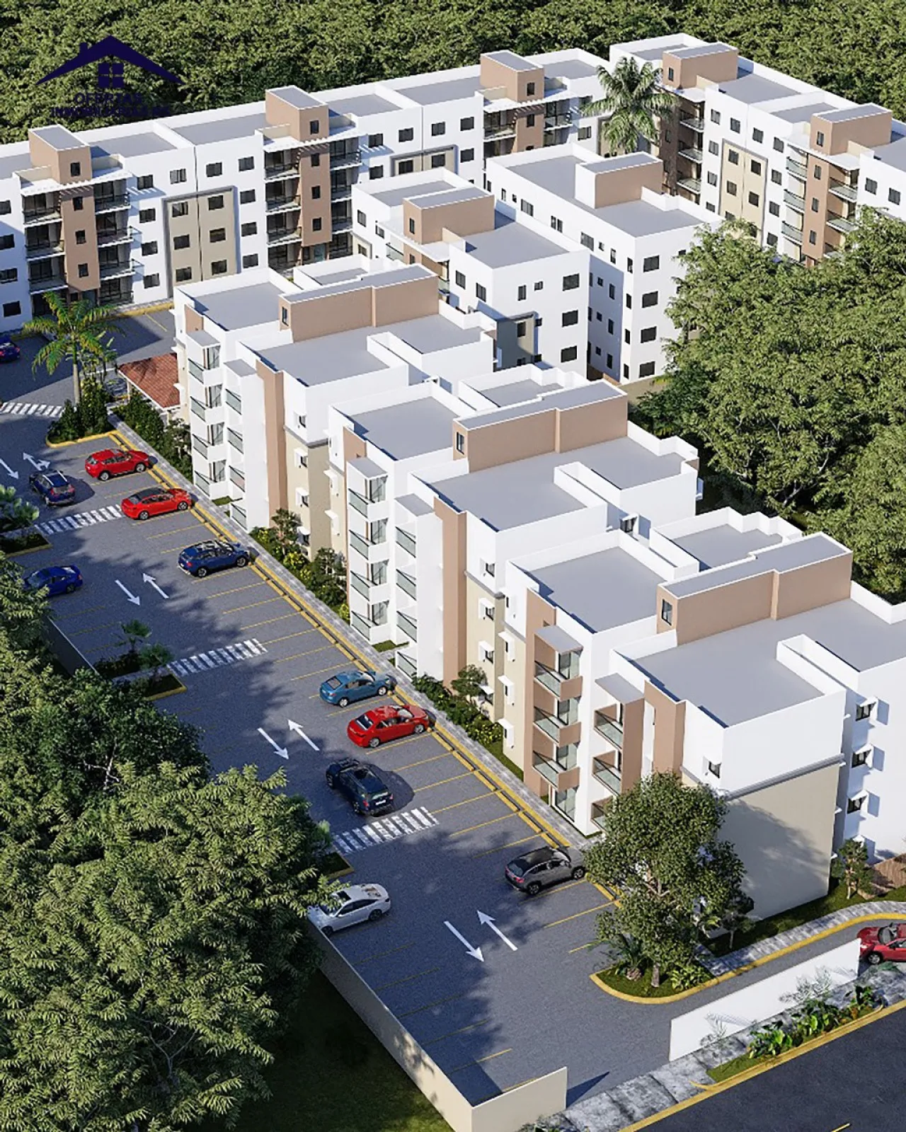 WITH ONLY 11 BUILDINGS AND 120 2 AND 3 BEDROOM APARTMENTS, WITH ITS LOW DENSITY AND ITS PRICE, IT IS A UNIQUE AND EXCLUSIVE PROJECT IN THE EASTERN AREA