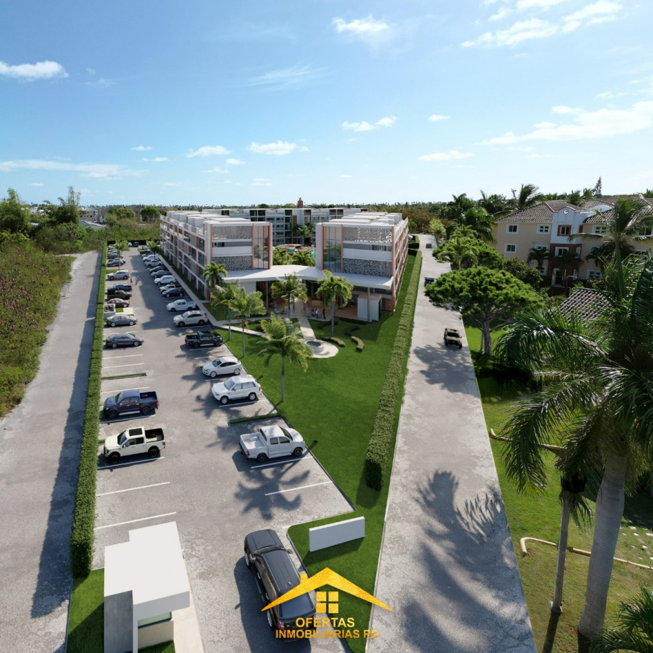 APARTMENT PROJECT LOCATED IN WHITE SANDS, WITH PRIVATE BEACH CLUB