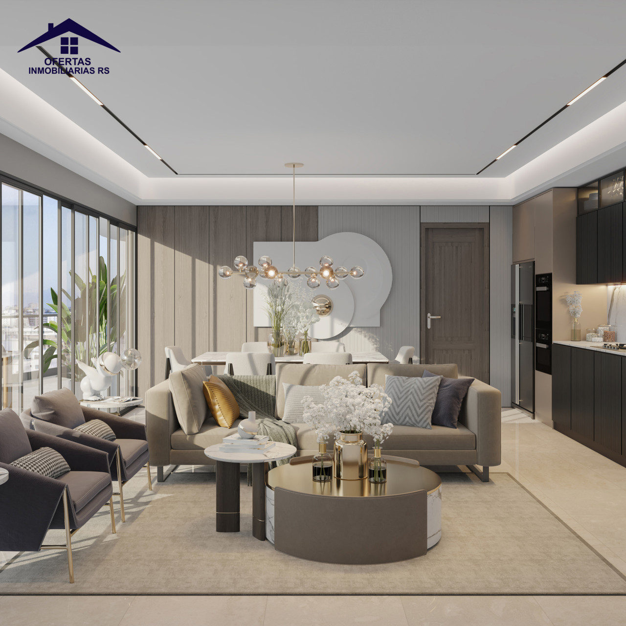 LUXURIOUS APARTMENT TOWERS LOCATED IN ENS. NACO