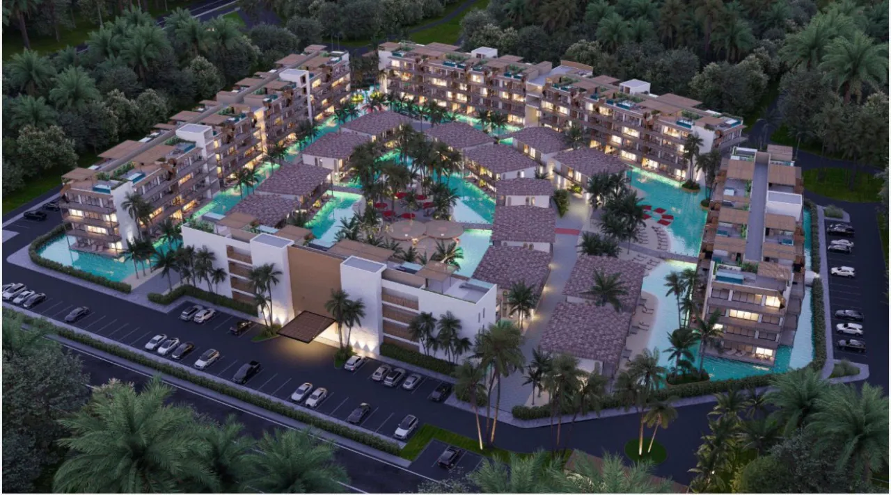 1 AND 2 BEDROOM APARTMENT PROJECT WITH LAGOON-STYLE POOL, LOCATED IN BAY