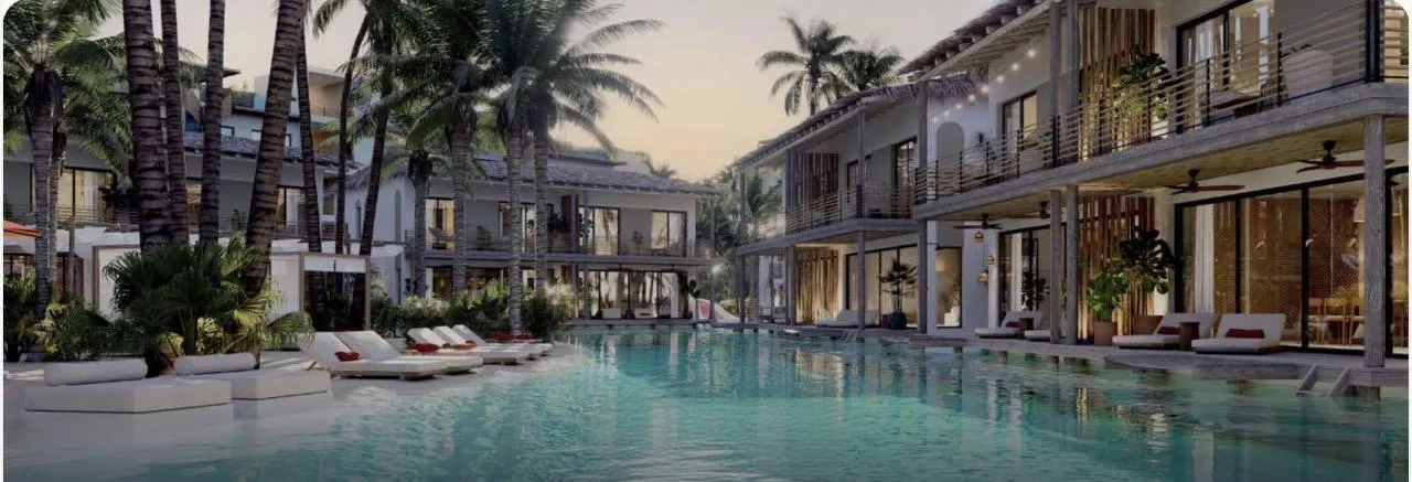 1 AND 2 BEDROOM APARTMENT PROJECT WITH LAGOON-STYLE POOL, LOCATED IN BAY