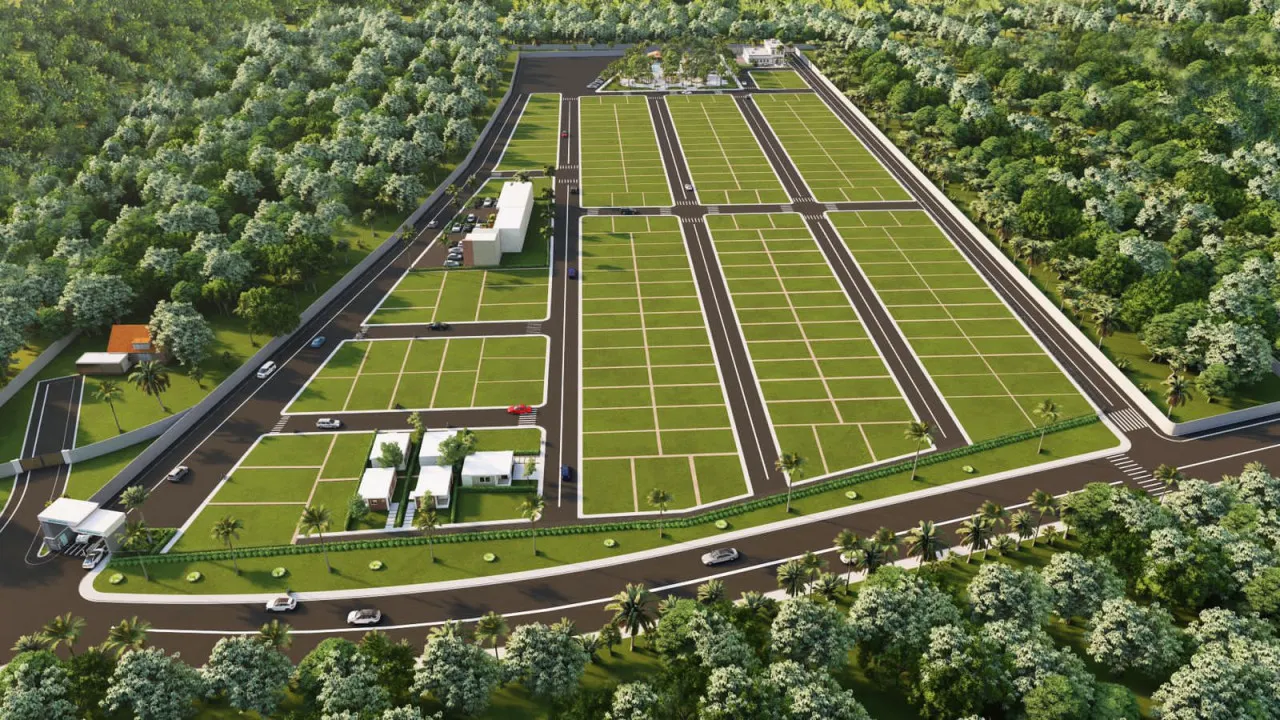 PLOTS FOR SALE FROM 180 METERS, INSIDE A CLOSED PROJECT IN BOCA CHICA