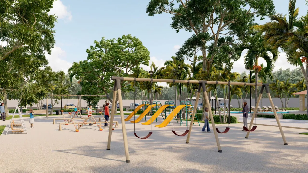 PLOTS FOR SALE FROM 180 METERS, INSIDE A CLOSED PROJECT IN BOCA CHICA