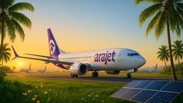 Arajet Fortalece Su Flota: Incorporación de Su Aeronave Número 14 y Promoción del Ecoturismo