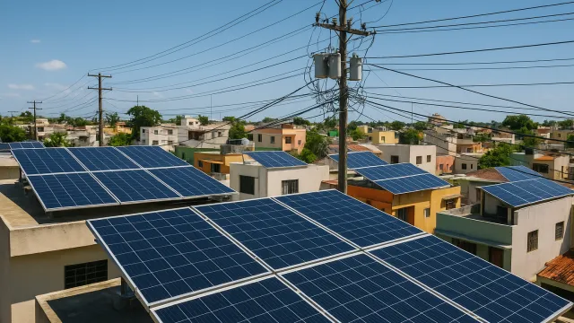 Edesur cobrará cargo por uso de red a clientes con paneles solares a partir de noviembre